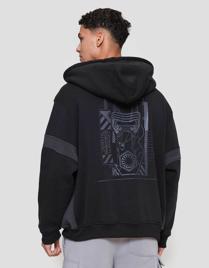 Star Wars Kylo Ren Cut & Sewn Jaket Hoodie Pria