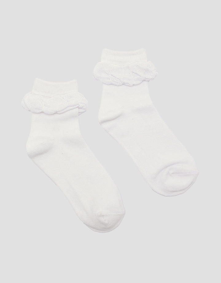 Little M Renda Polos Kaos Kaki Anak Perempuan