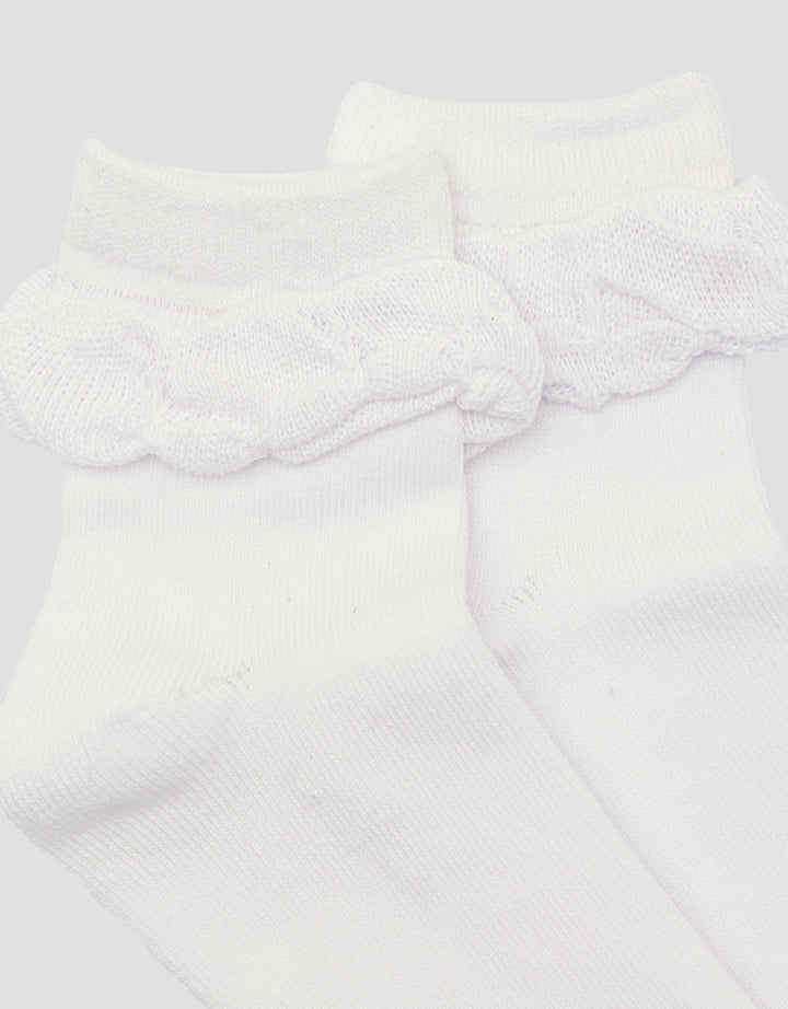 Little M Renda Polos Kaos Kaki Anak Perempuan