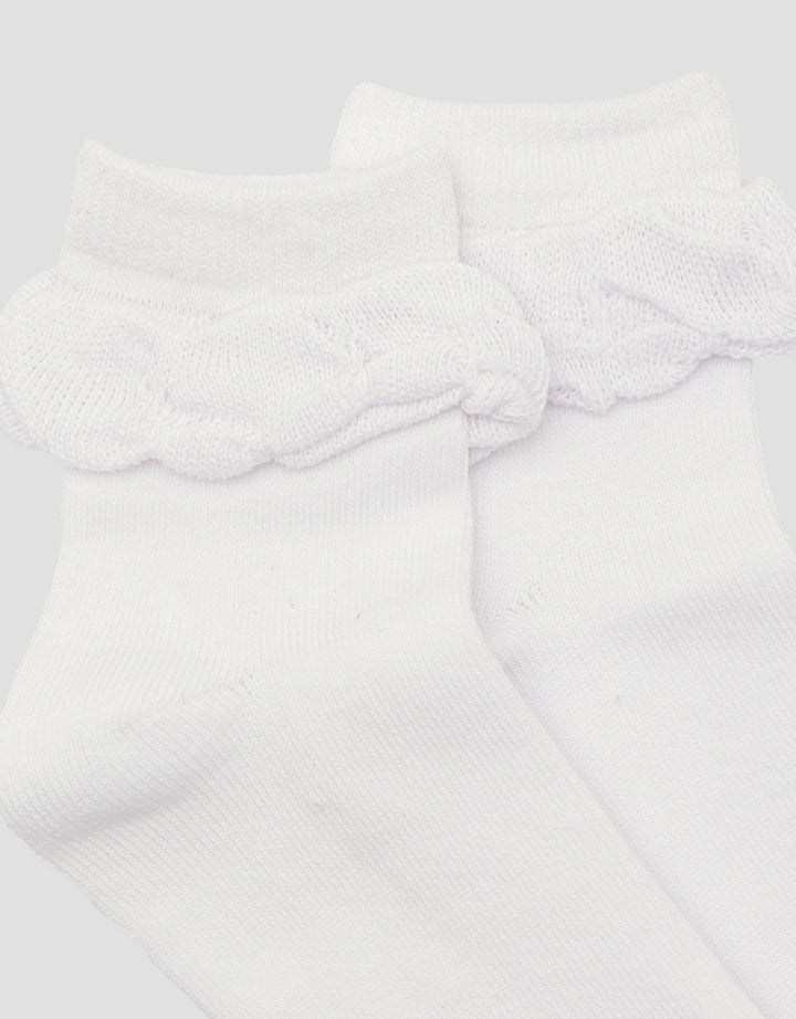 Little M Renda Polos Kaos Kaki Anak Perempuan