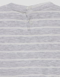 Little M Textured Salur Midi Dress Anak Perempuan