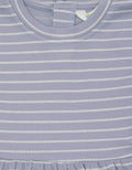 Little M Textured Salur Midi Dress Anak Perempuan