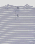 Little M Textured Salur Midi Dress Anak Perempuan