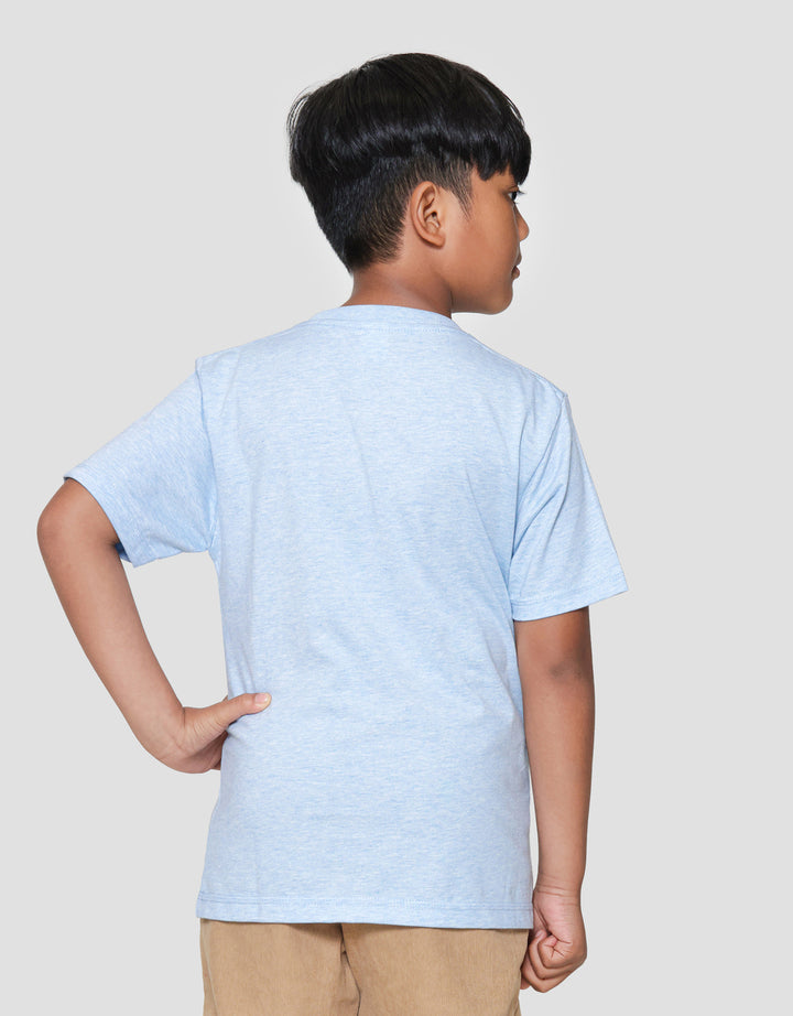 Marvel Hulk Iron Capt Ktg Zipper Print Kaos Anak Laki-laki