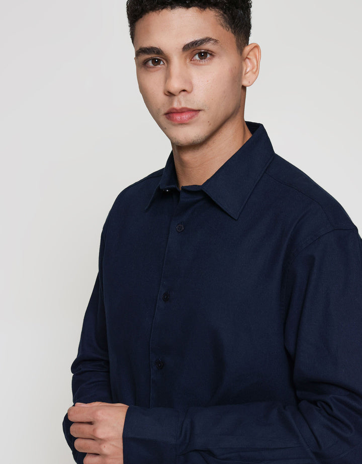 ZES FLANEL KEMEJA PRIA TED