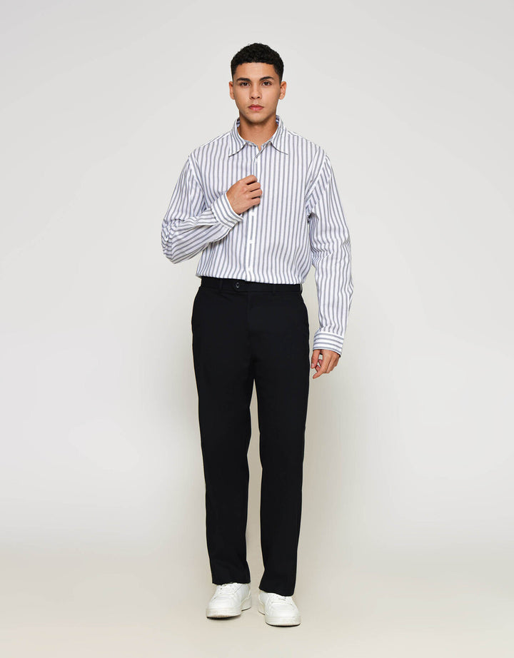 ZES Long Pants Woven With Tab Opening Straight Fit Romeo Celana Panjang Pria ROMEO