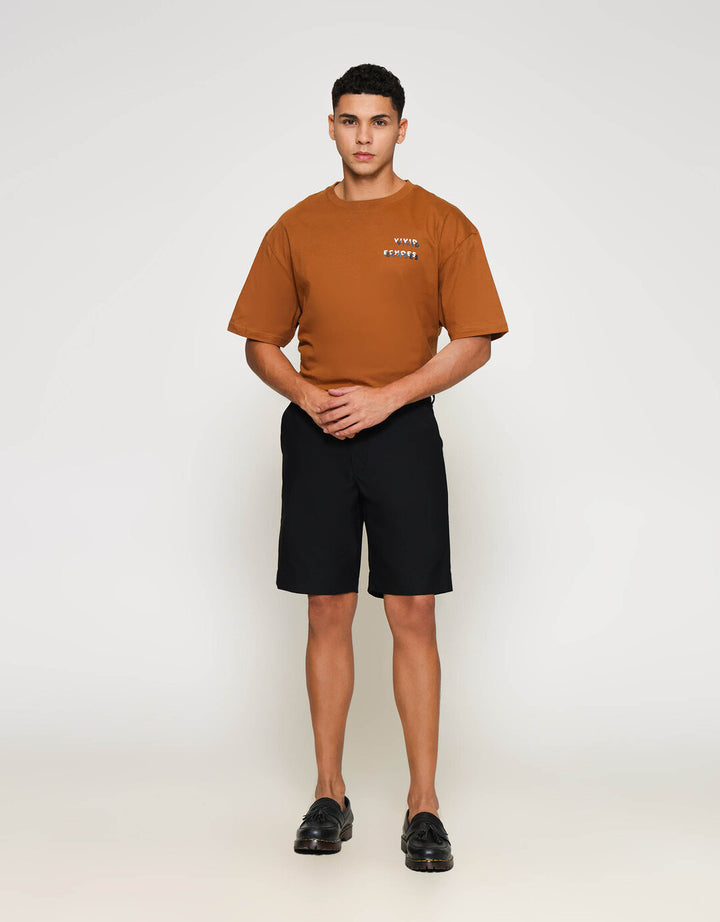 ZES Short Pants Basic Woven Frans Celana Pendek Pria FRANS