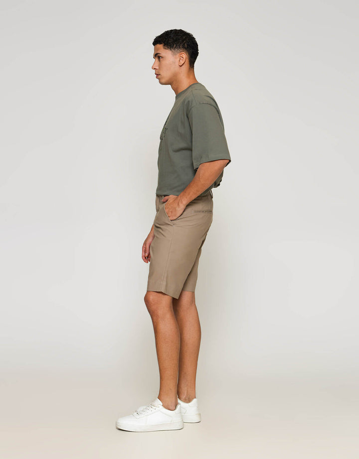 ZES Short Pants Basic Woven Frans Celana Pendek Pria FRANS