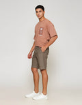 ZES Short Pants Basic Woven Frans Celana Pendek Pria FRANS