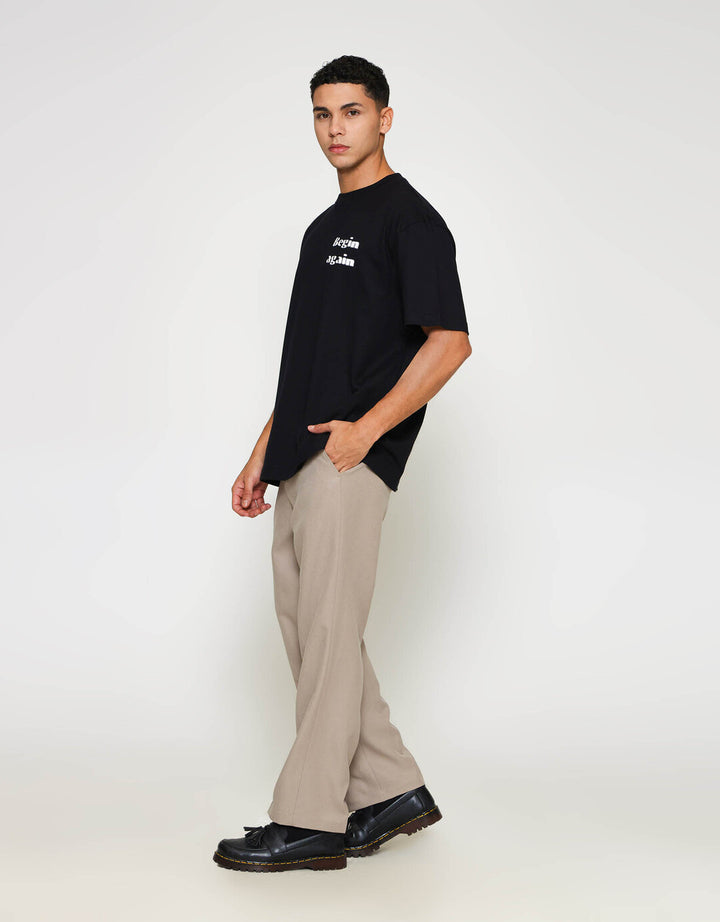 ZES Blurry Text Blake Kaos Pria BLAKE-1