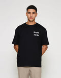 ZES Blurry Text Blake Kaos Pria BLAKE-1