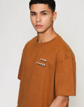 ZES Blurry Text Blake Kaos Pria BLAKE-3