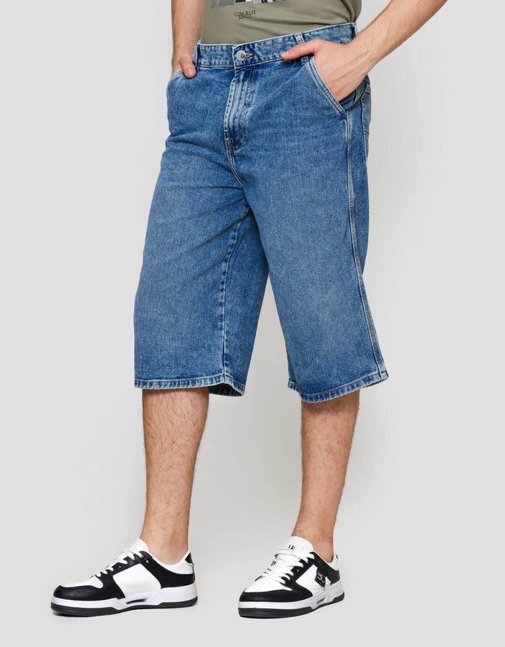 Nevada Jorts Basic Celana Pendek Denim Pria