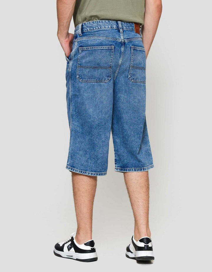 Nevada Jorts Basic Celana Pendek Denim Pria