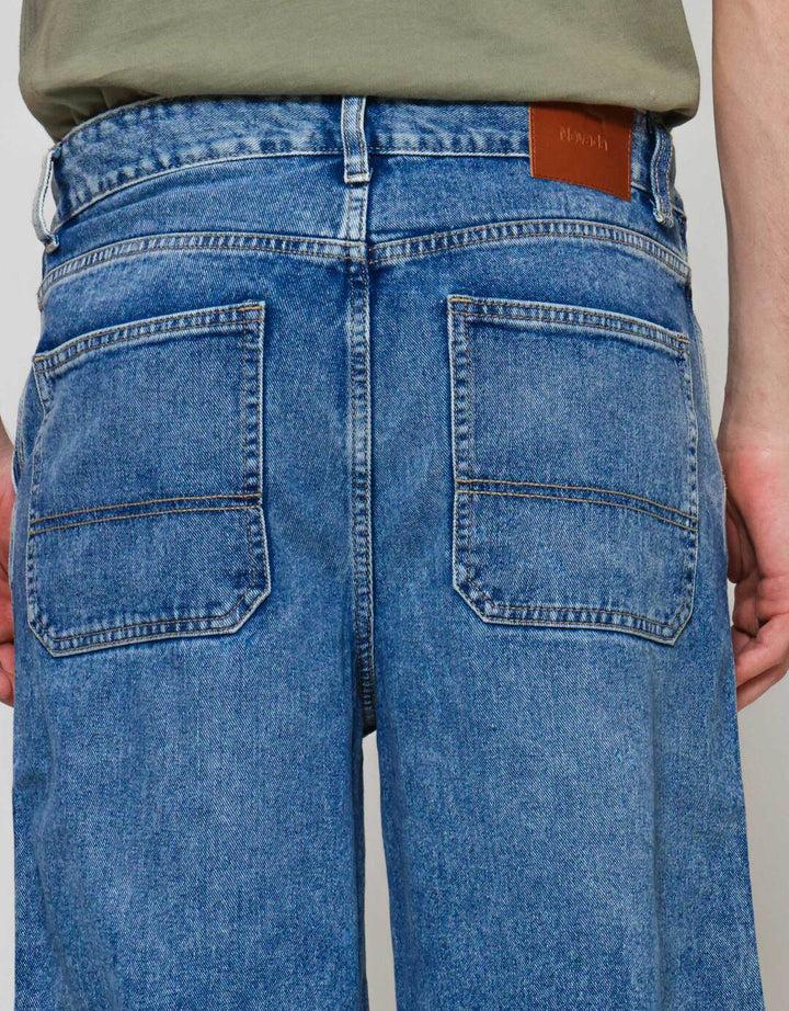 Nevada Jorts Basic Celana Pendek Denim Pria