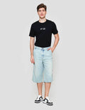 Nevada Jorts Basic Celana Pendek Denim Pria