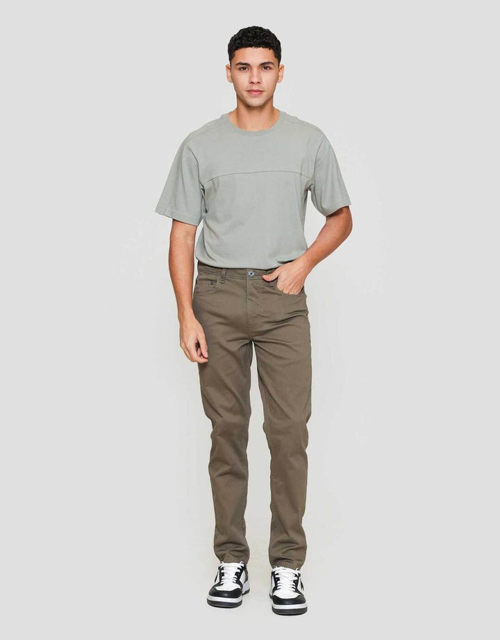 Nevada Woven 5 Pocket Dobby Celana Panjang Pria