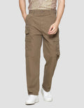 Nevada Loose Fit Multiple Pocket Celana Panjang Cargo Pria