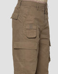 Nevada Loose Fit Multiple Pocket Celana Panjang Cargo Pria