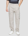 Nevada Loose Fit Multiple Pocket Celana Panjang Cargo Pria