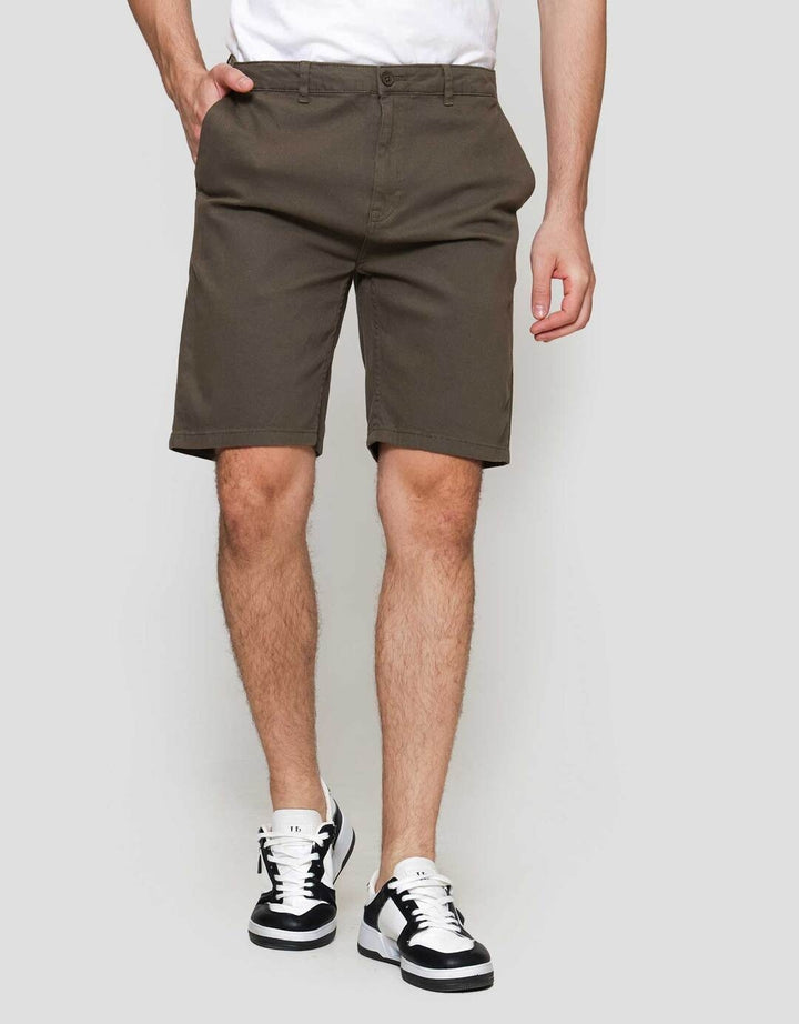 Nevada Woven Slim Fit Celana Pendek Chinos Pria