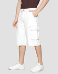Nevada Contrast Stitch Celana Pendek Cargo Pria