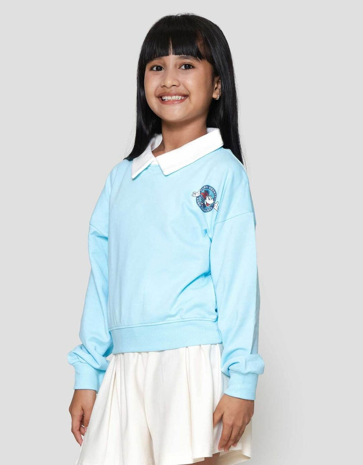 Disney Minnie Collar Sweater Anak Perempuan