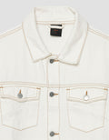 Nevada Costrast Stitch Boxy Fit Jaket Denim Pria