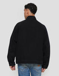 Nevada Zipper Boxy Fit Jaket Denim Pria