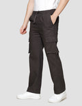 Nevada Regular Fit Drawstring Celana Panjang Cargo Pria