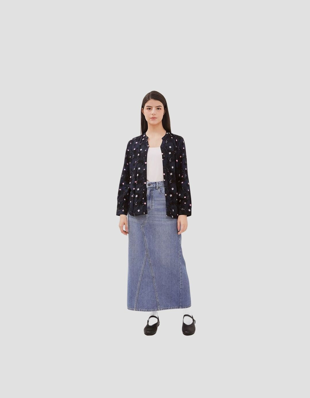 Dust Kamaya Blus Bunga Comfease Wanita