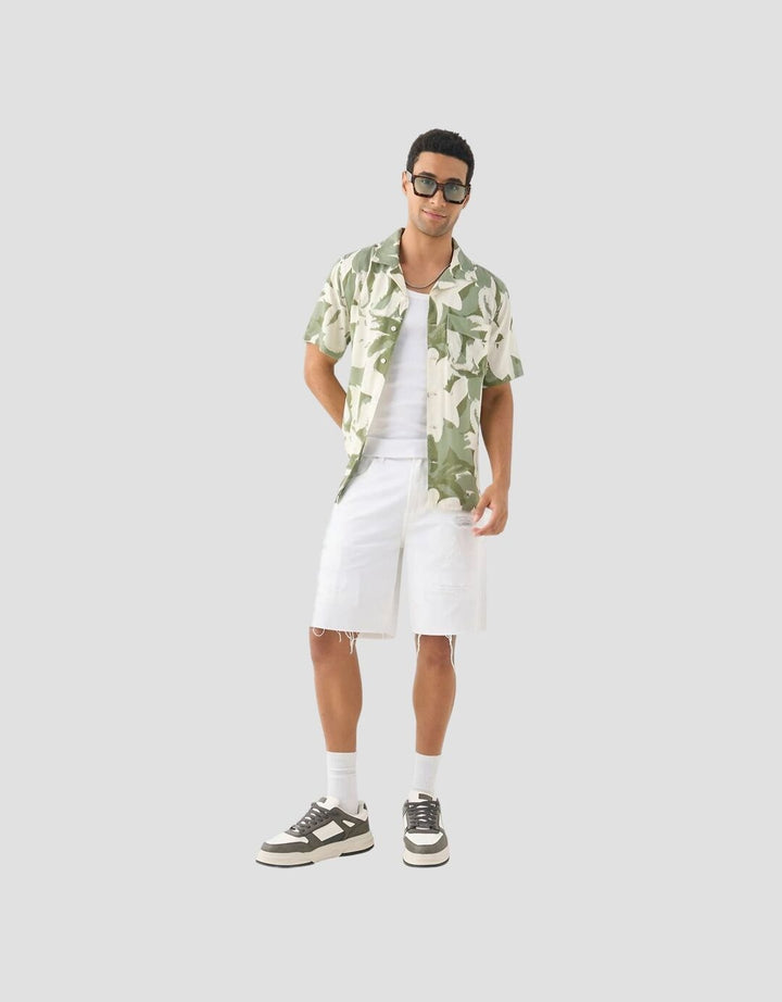 Lee Cooper Kemeja Daun Laki-laki