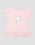 Character Cinnamoroll Kaos Lengan Pendek Anak Perempuan