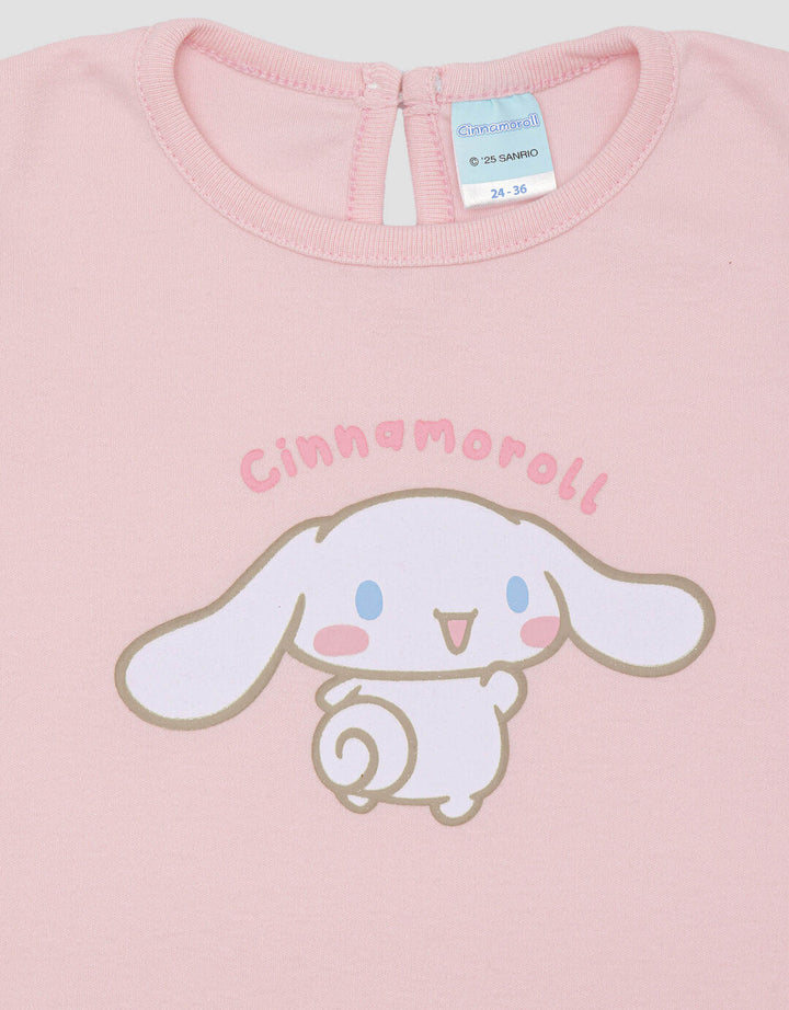 Character Cinnamoroll Kaos Lengan Pendek Anak Perempuan