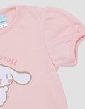 Character Cinnamoroll Kaos Lengan Pendek Anak Perempuan