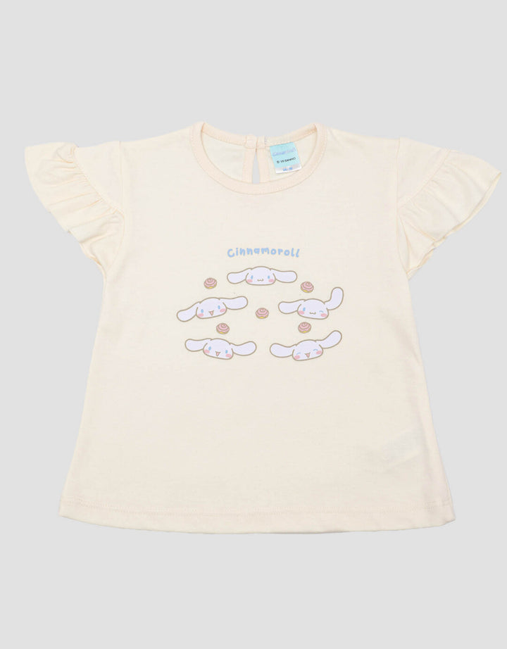 Character Cinnamoroll Kaos Lengan Pendek Anak Perempuan