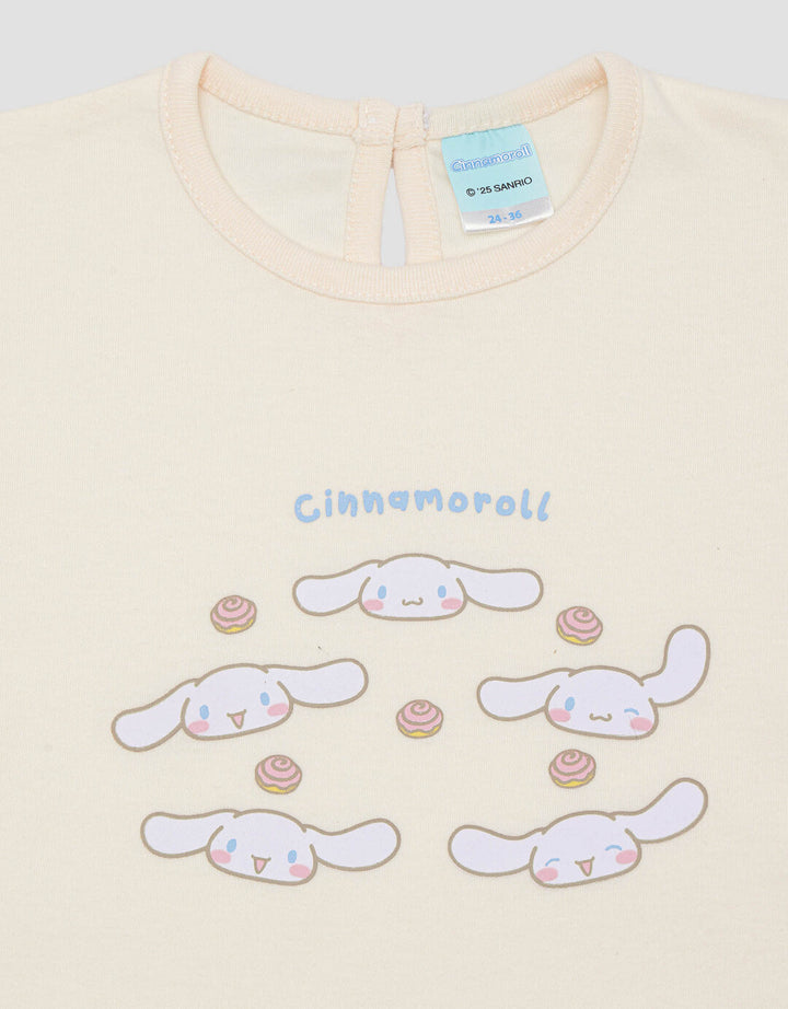 Character Cinnamoroll Kaos Lengan Pendek Anak Perempuan