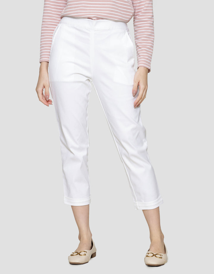 Connexion Stretch With Rolled Up Bottom Celana Wanita