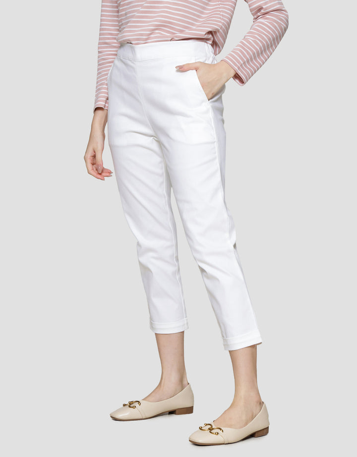 Connexion Stretch With Rolled Up Bottom Celana Wanita