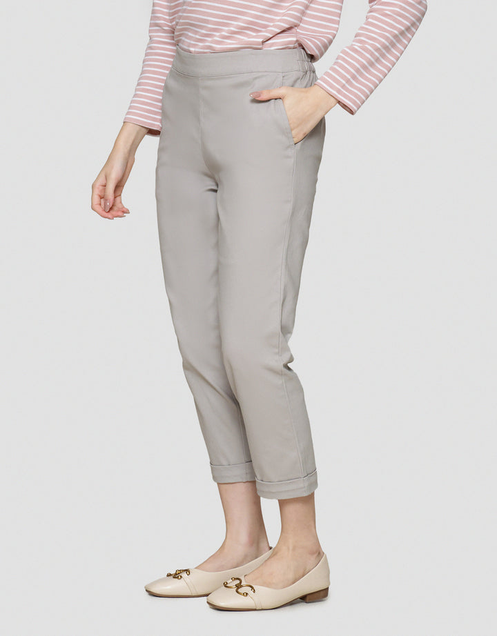 Connexion Stretch With Rolled Up Bottom Celana Wanita