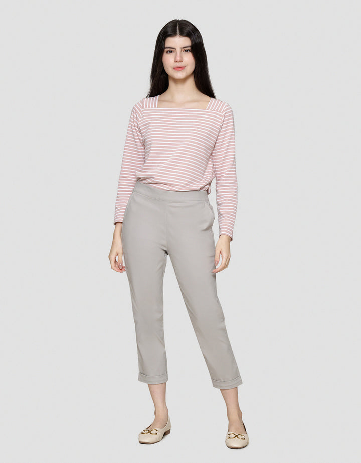 Connexion Stretch With Rolled Up Bottom Celana Wanita