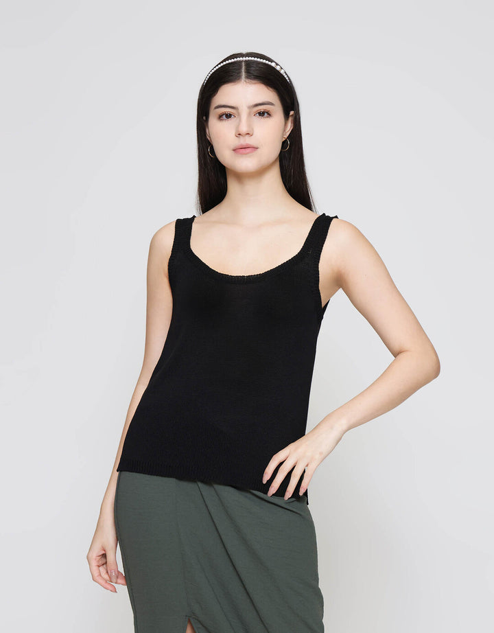 ZES Glitter Tank Outer Tanktop Wanita DTROW009