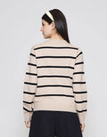 ZES Basic Stripe Sweater Wanita DTRTP006