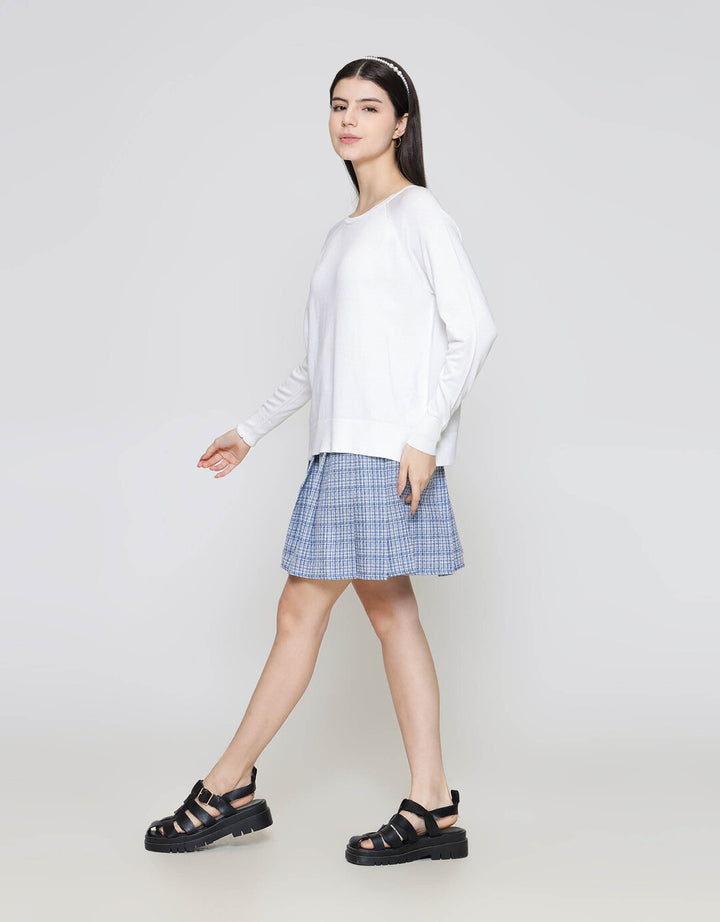 ZES Plain Basic Knit Sweater Wanita DTRTP003