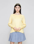 ZES Plain Basic Knit Sweater Wanita DTRTP003