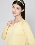 ZES Plain Basic Knit Sweater Wanita DTRTP003
