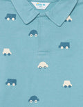 Little M Woven Cars Polo Pakain Set Anak Laki-laki