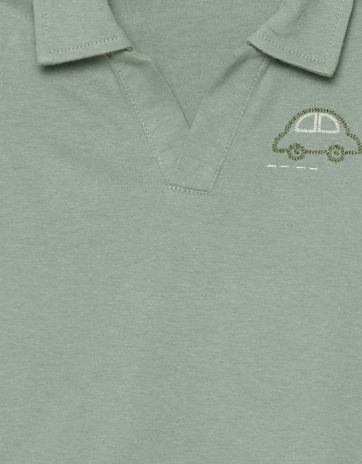 Little M Bear Polo Pakain Set Anak Laki-laki