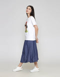 ZES Regular Women Print Kaos Lengan Pendek Wanita CRLVT026