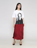 ZES Print Kaos Oversize Wanita CRLVT028
